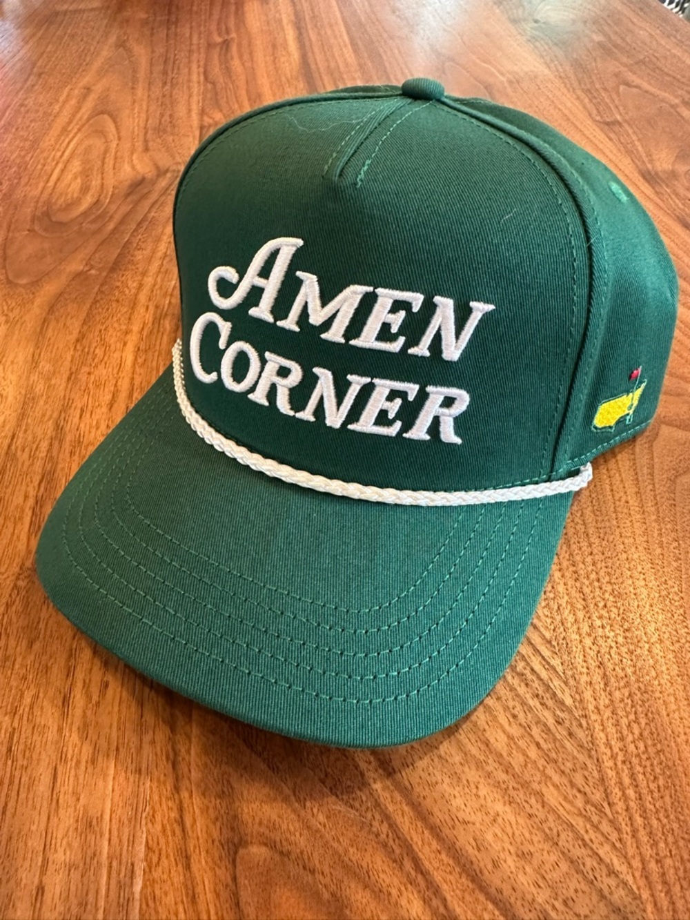 2026 Masters Amen Corner Green Rope Hat